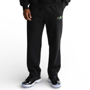 Air Jordan Gamma Blue Embroidered Oversize Baggy Fit Sweat Pants NWT